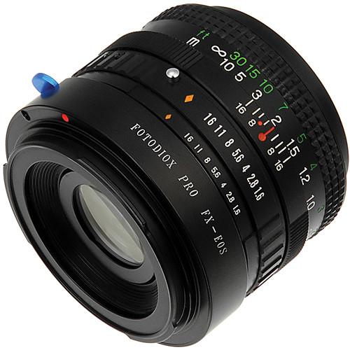 FotodioX Pro Lens Mount Adapter for Fujica X Lens to Canon EF-Mount Camera