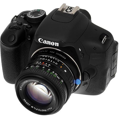 FotodioX Pro Lens Mount Adapter for Fujica X Lens to Canon EF-Mount Camera