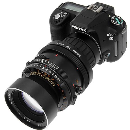 FotodioX Pro Lens Mount Adapter for Mamiya RZ67 Lens to Pentax K Mount Camera