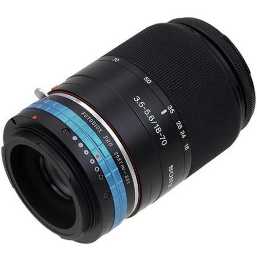 FotodioX Pro Lens Mount Adapter for Sony A Lens to Canon EF-Mount Camera