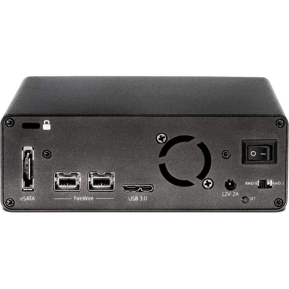 Glyph Technologies StudioRAID mini 2TB 2-Bay USB 3.0 RAID Array