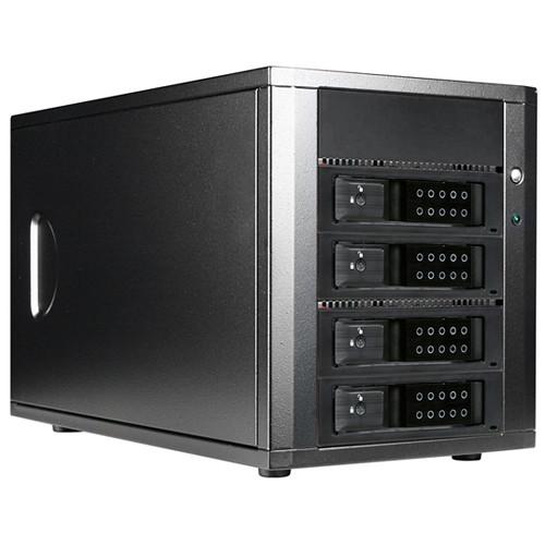 iStarUSA 4 x 3.5" Bay SAS SATA 6.0 Gb s MiniSAS Trayless Hot-Swap Enclosure
