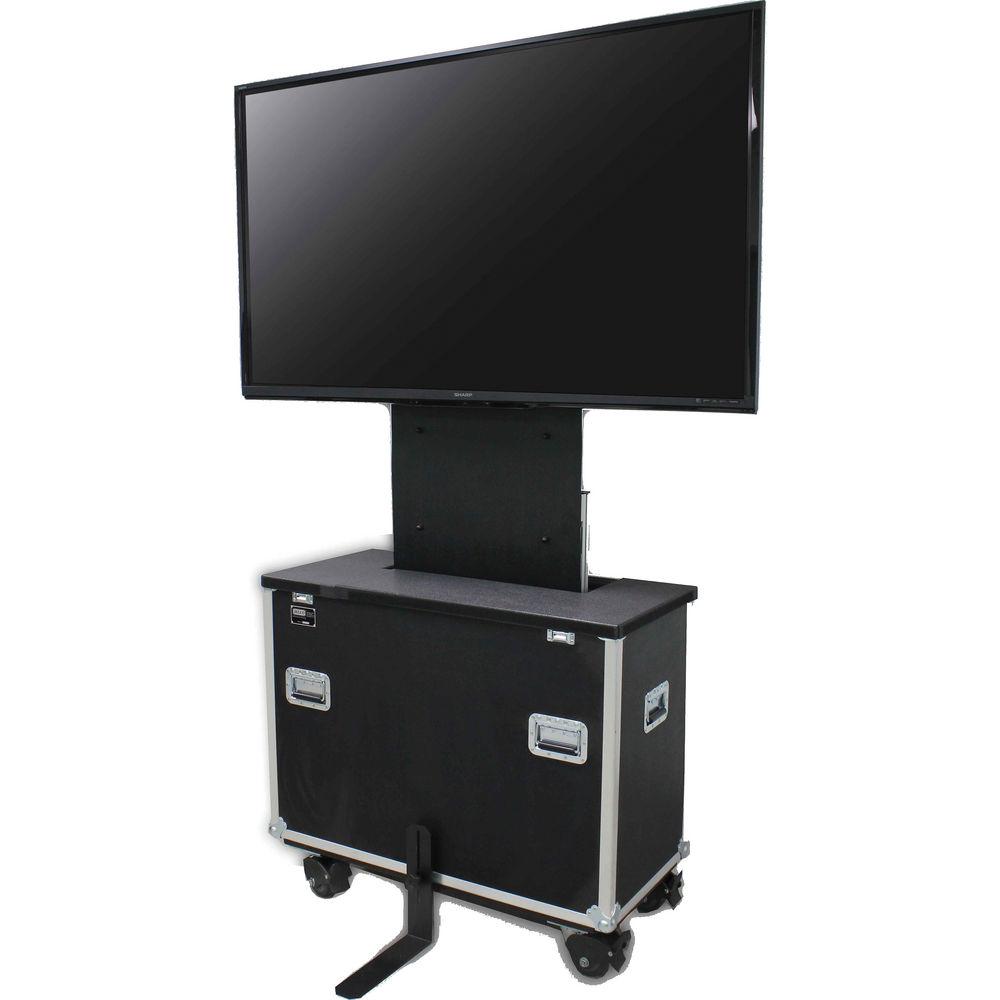 JELCO RotoLift Dual Flat Screen Mobile Lift Case