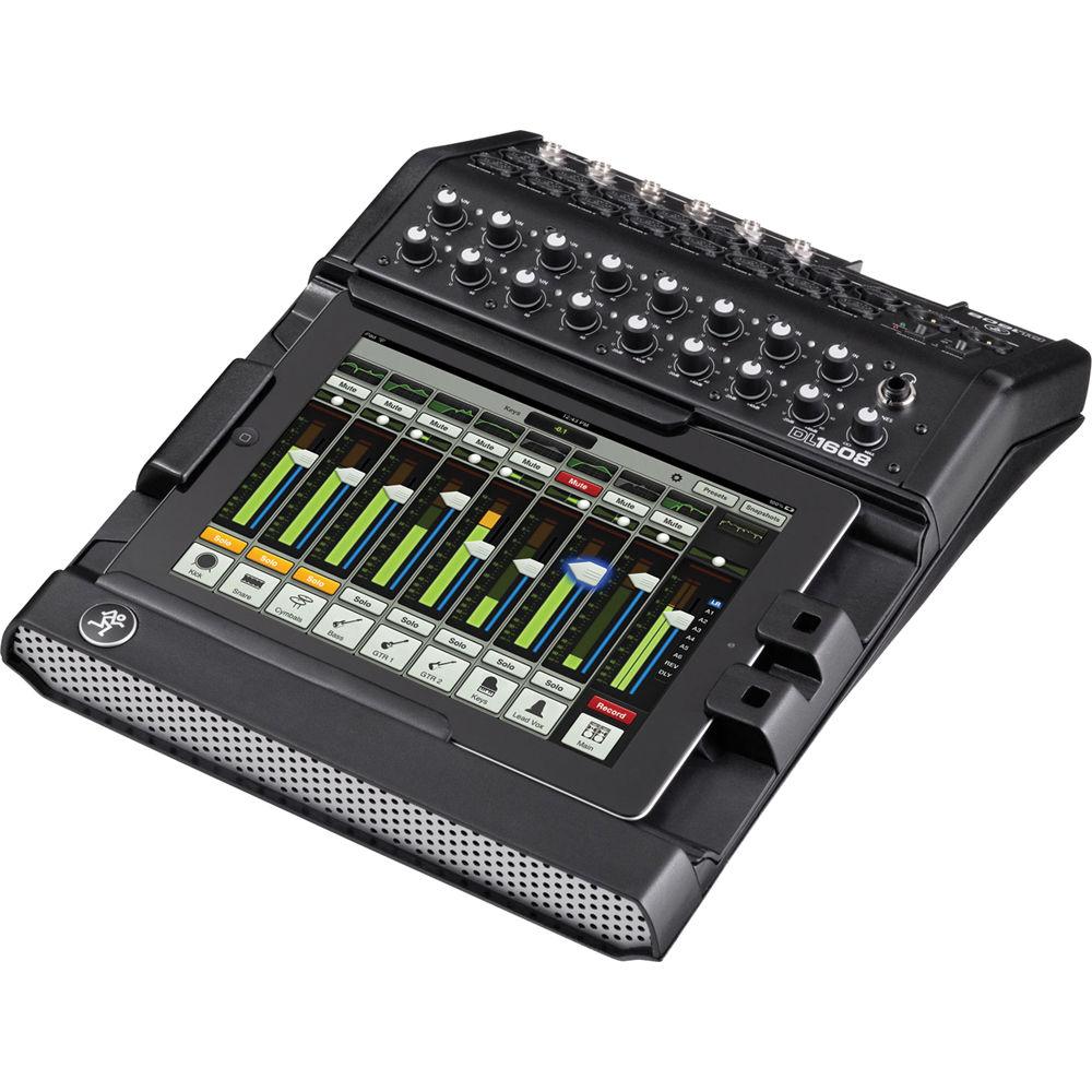 Mackie DL1608 iPad-Controlled 16-Channel Digital Live Sound Mixer with Lightning Connector
