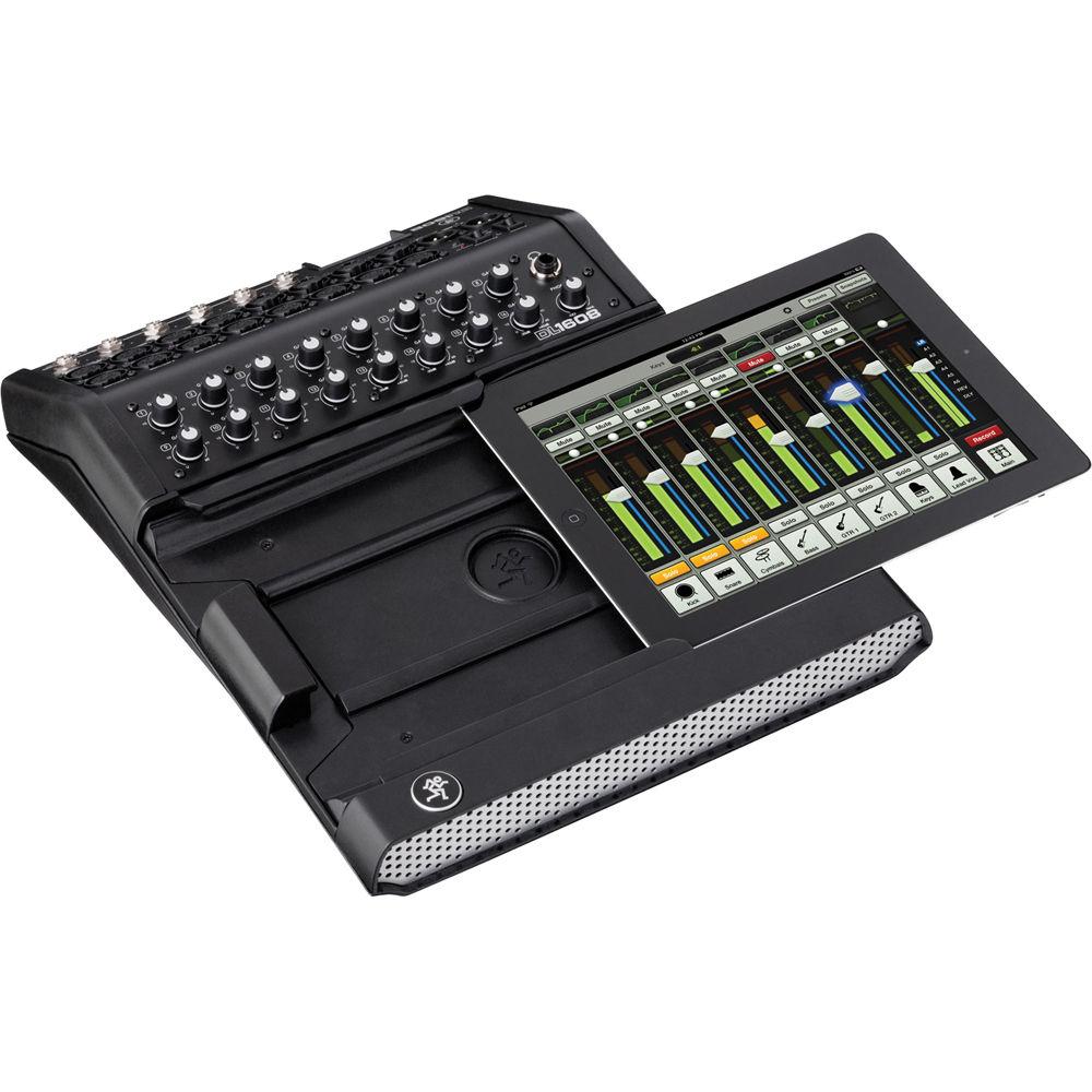 Mackie DL1608 iPad-Controlled 16-Channel Digital Live Sound Mixer with Lightning Connector