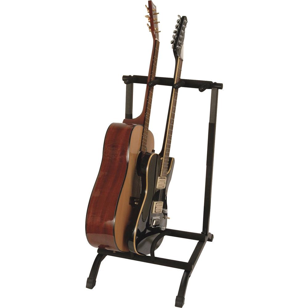 On-Stage 3-Space Foldable Multi Guitar Rack