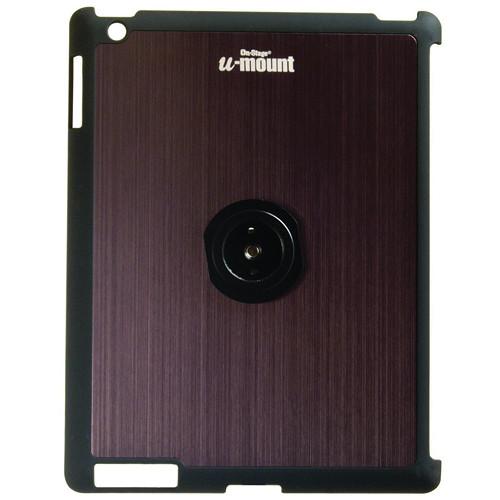 On-Stage Tablet Mounting System with Snap-On Cover for iPad 3 4