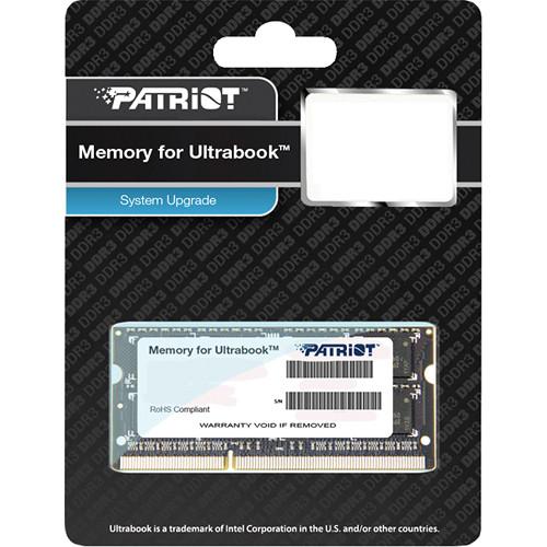 Patriot Signature Series 4GB DDR3 PC3-12800 1600 MHz SODIMM Memory Module