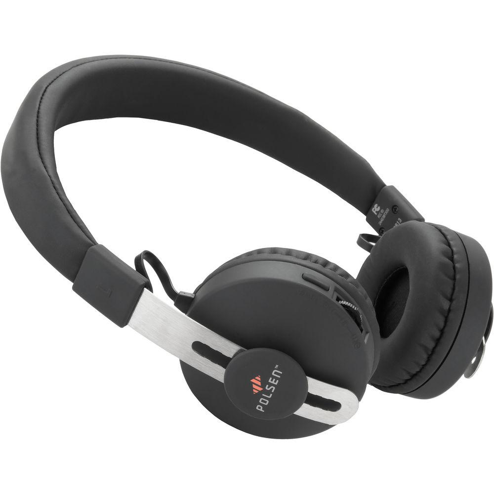 Polsen HCO-10MB On-Ear Bluetooth Headset with Microphone