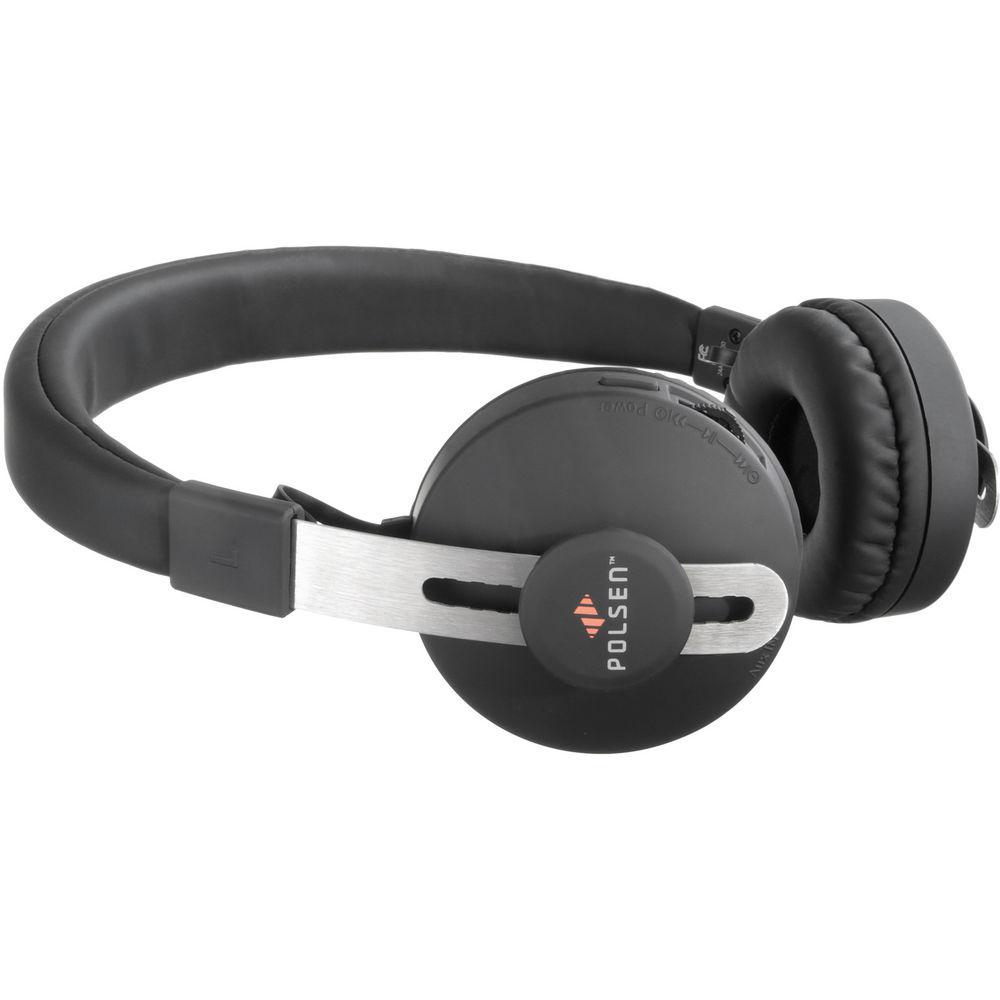 Polsen HCO-10MB On-Ear Bluetooth Headset with Microphone