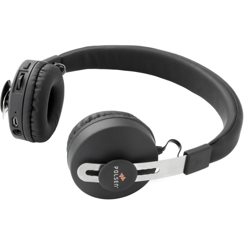 Polsen HCO-10MB On-Ear Bluetooth Headset with Microphone