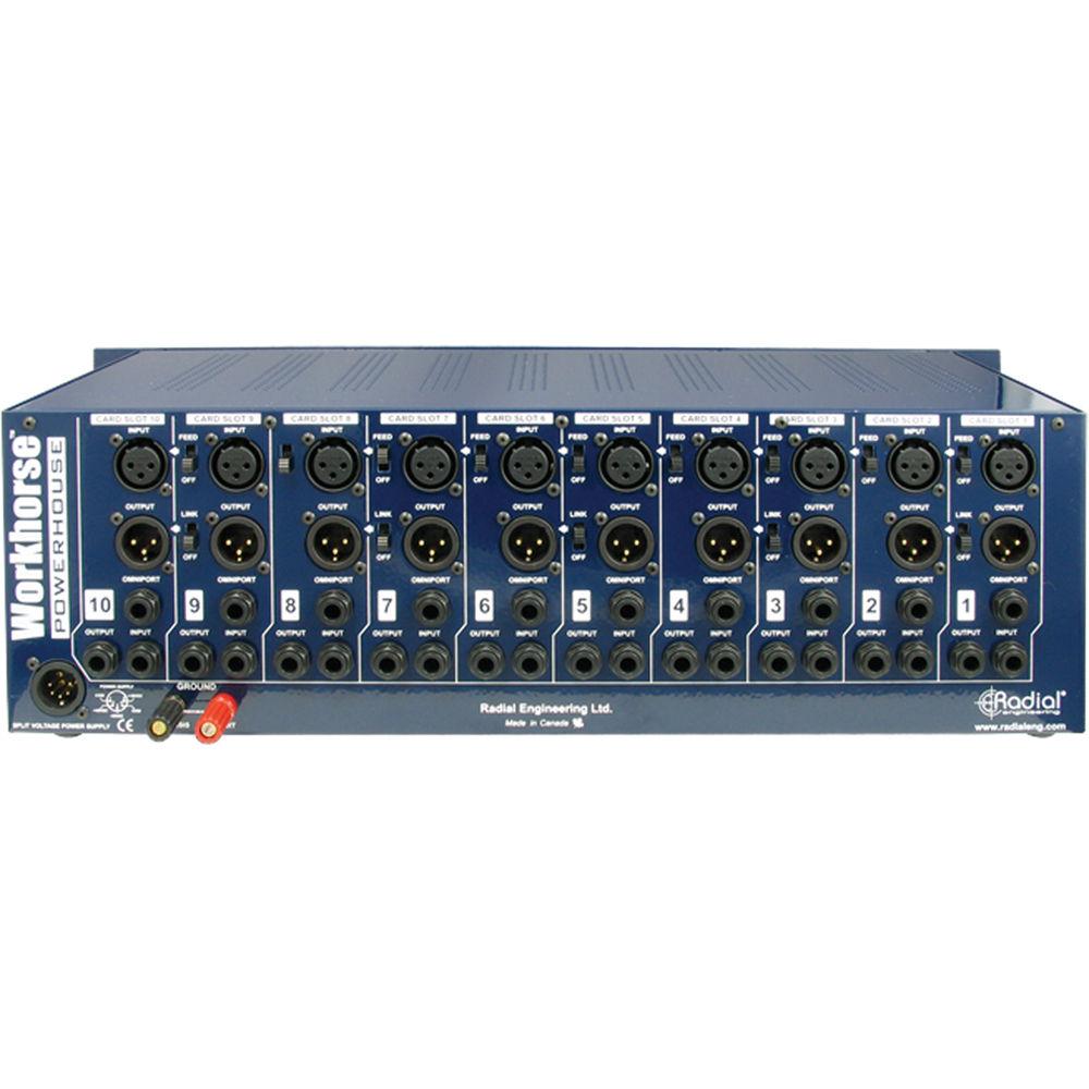 Radial Engineering Workhorse Powerhouse 500 Series Power-Rack