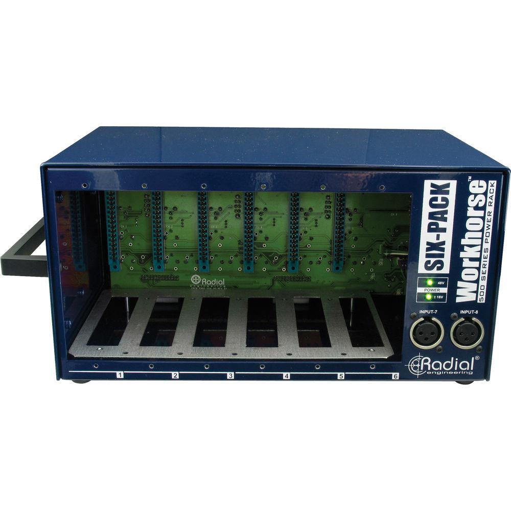 Radial Engineering Workhorse SixPack Desktop Power Rack