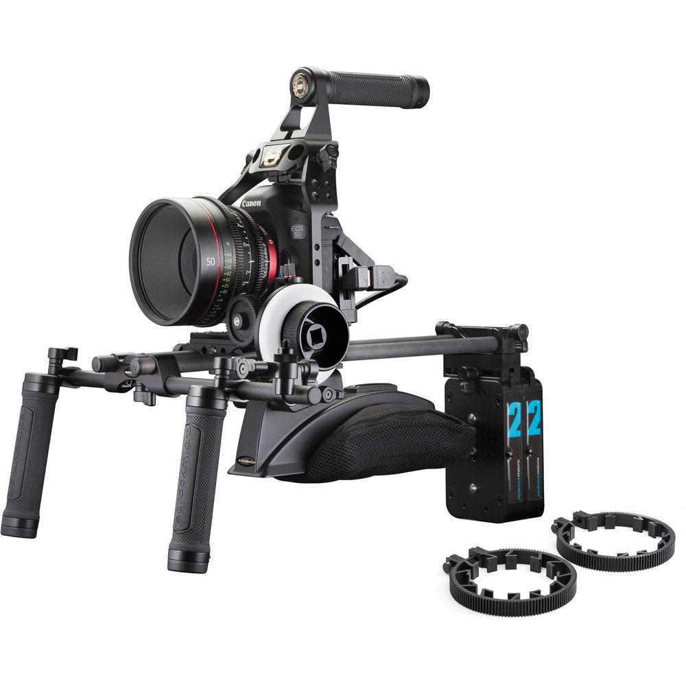 Redrock Micro 8-113-0009 ultraCage Black Ultimate Field Cinema Bundle for DSLR