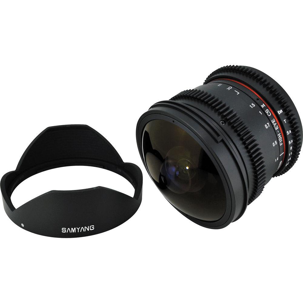 Samyang 8mm T3.8 UMC Fish-Eye CS II Lens