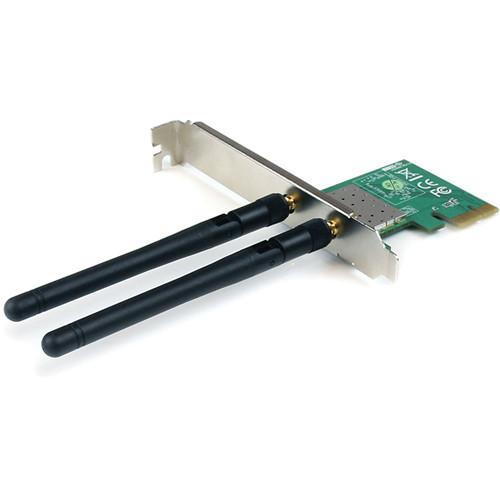 StarTech 300 Mb s PCIe 802.11 b g n Wireless Network Adapter