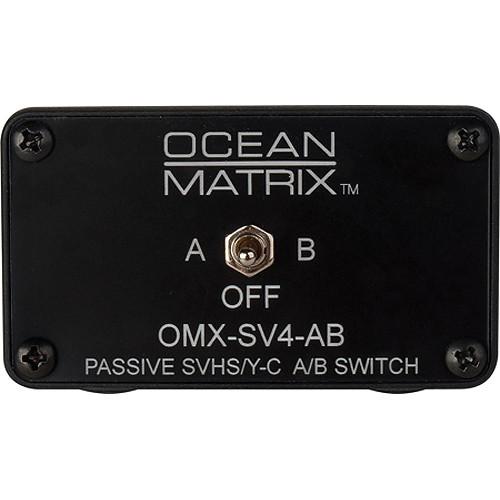 TecNec Connectronics OMX-SV4-AB 4-Pin S-Video Passive A B Switch
