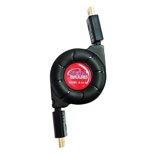 Tera Grand HDMI A Male to HDMI A Male Retractable Cable