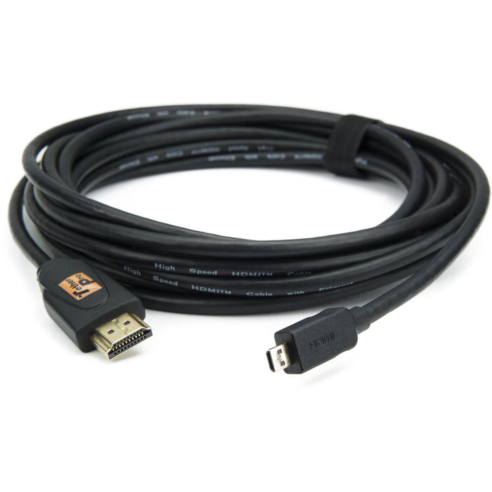 Tether Tools TetherPro Micro-HDMI to HDMI Cable