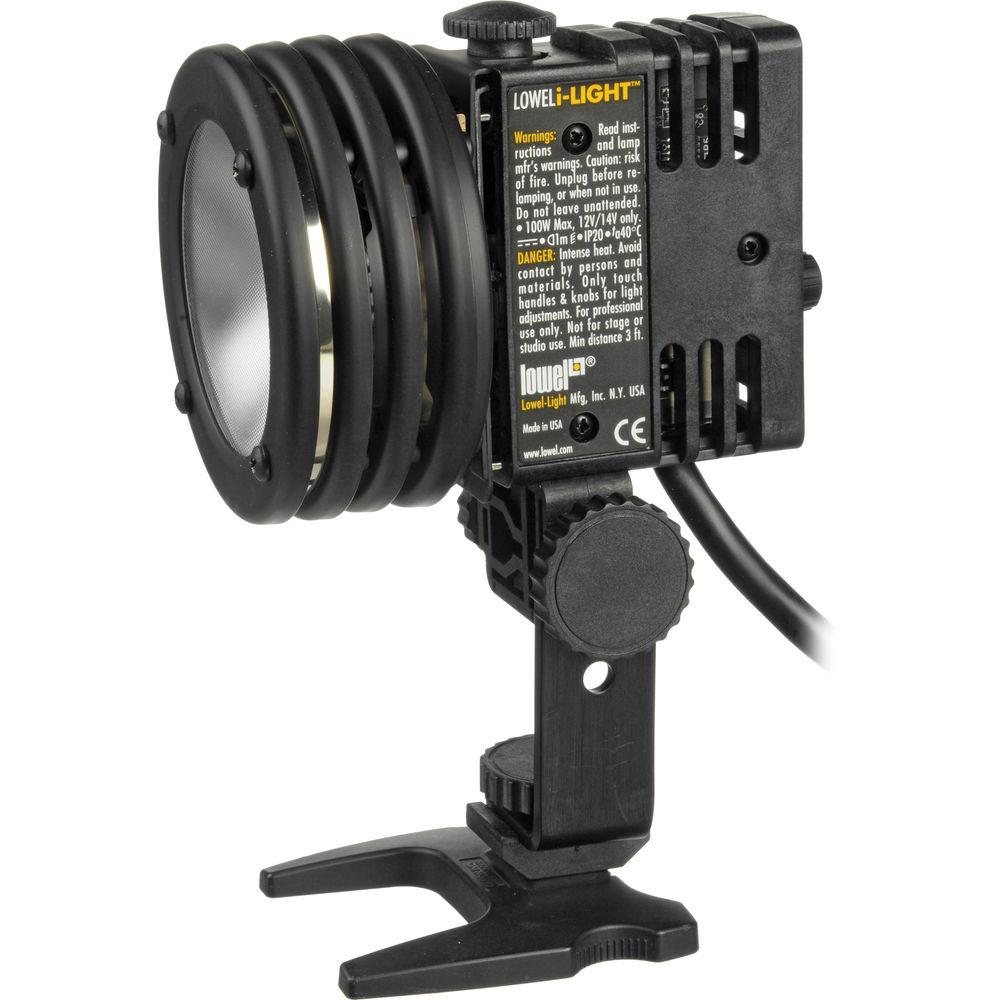 Lowel I-light 100 Watt Focusing Flood Light with 4-Pin XLR Connector