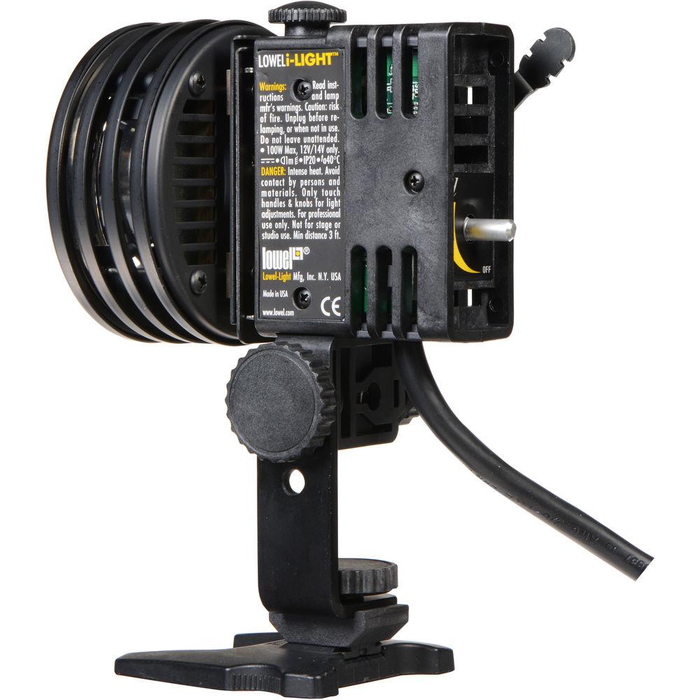 Lowel ID-Light Focus Flood Light, Cigarette Lighter Connection