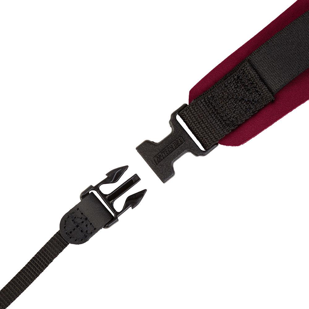 OP TECH USA Pro Strap 3 8" Wine Red