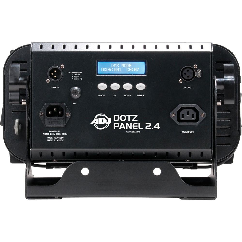 American DJ Dotz Panel 2.4 2 x 4 COB Tri-LED High Output Wash Blinder Fixture