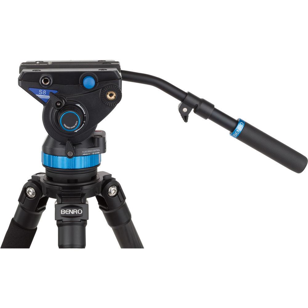 Benro C373F Series 3 CF Video Tripod & S8 Head