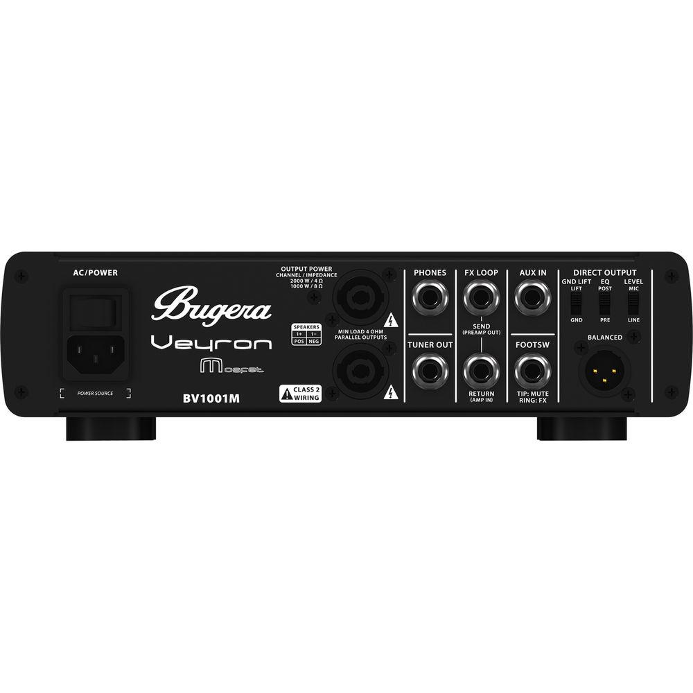 Bugera Veyron M BV1001M 2,000W Bass Amplifier
