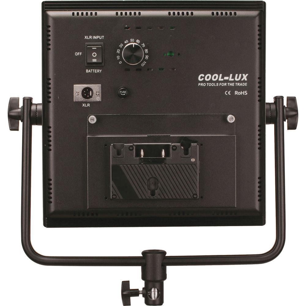 Cool-Lux CL1000DSG Daylight PRO Studio LED Spot Light with Gold Mount Battery Plate