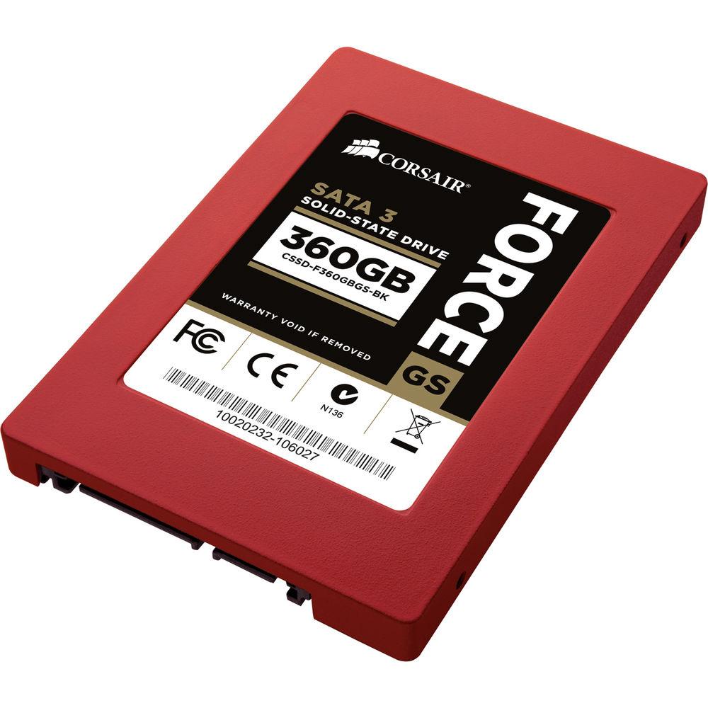 Corsair GS 360 GB Force Series Solid-State Hard Drive
