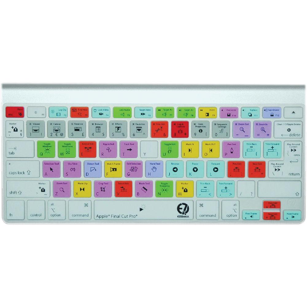 EZQuest Final Cut Keyboard Cover for Apple MacBook, MacBook Air 13", MacBook Pro & Wireless Keyboard