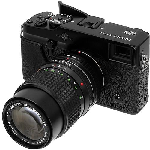 FotodioX Minolta MD MC Pro Lens Adapter for Fujifilm X-Mount Cameras