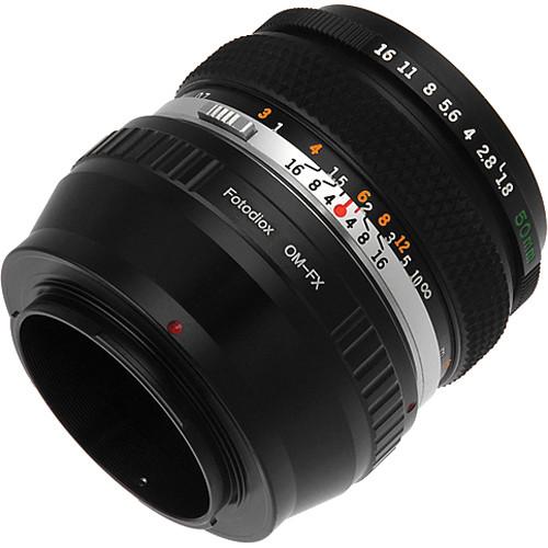 FotodioX Olympus OM Pro Lens Adapter for Fujifilm X-Mount Cameras