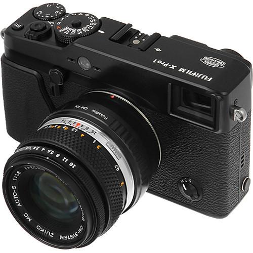 FotodioX Olympus OM Pro Lens Adapter for Fujifilm X-Mount Cameras