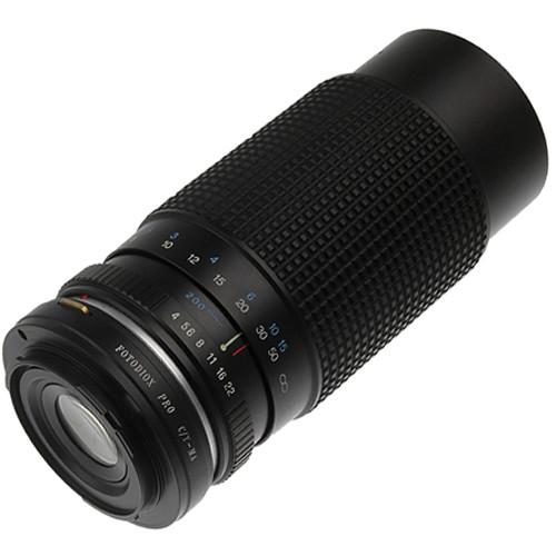 FotodioX Pro Lens Mount Adapter for Contax Yashica Lens to Sony A Mount Camera