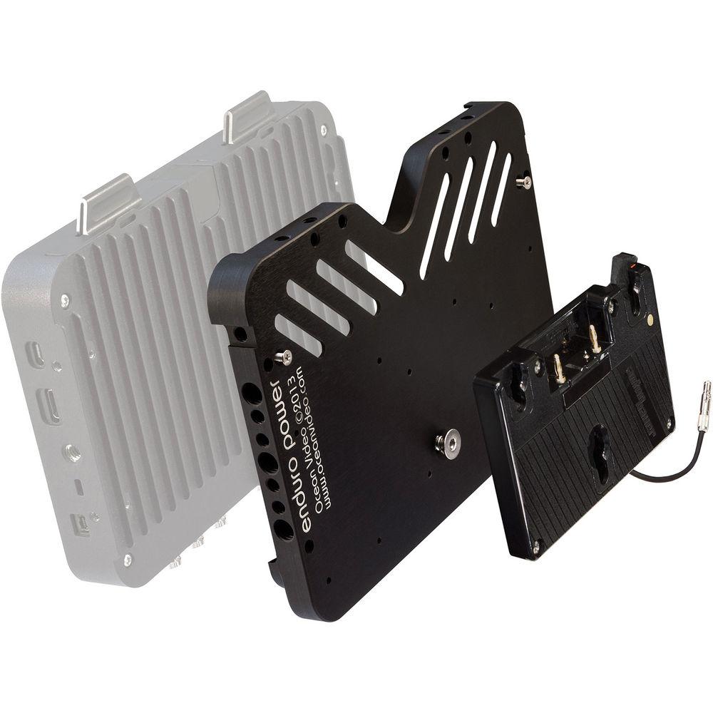 Ocean Video EnduroPower for Odyssey7 & 7Q Recorders with Anton Bauer Battery Plate