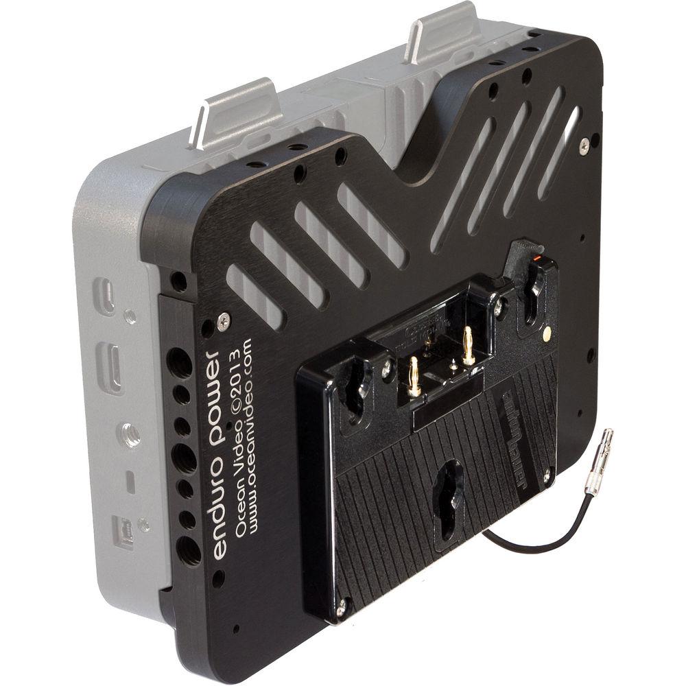 Ocean Video EnduroPower for Odyssey7 & 7Q Recorders with Anton Bauer Battery Plate
