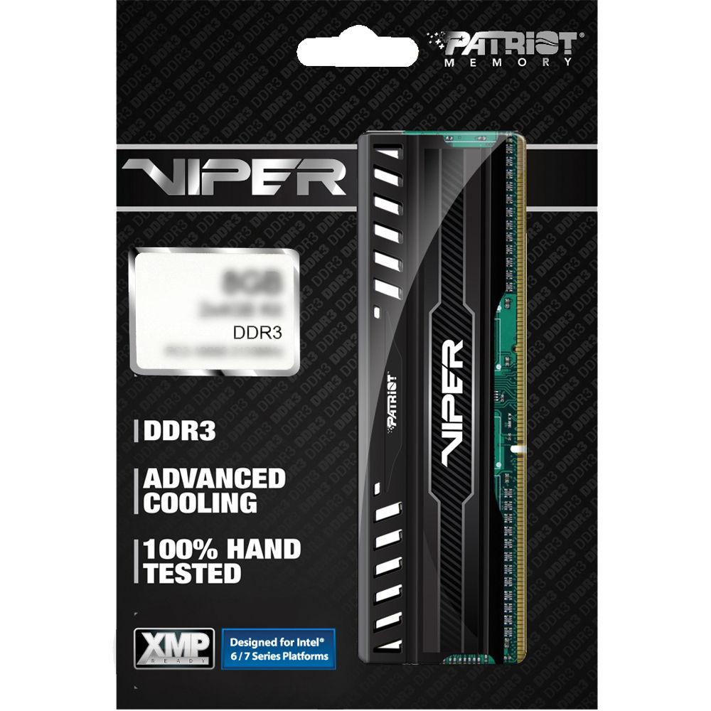 Patriot Viper 3 8GB DDR3 CL10 1866 MHz Memory Kit