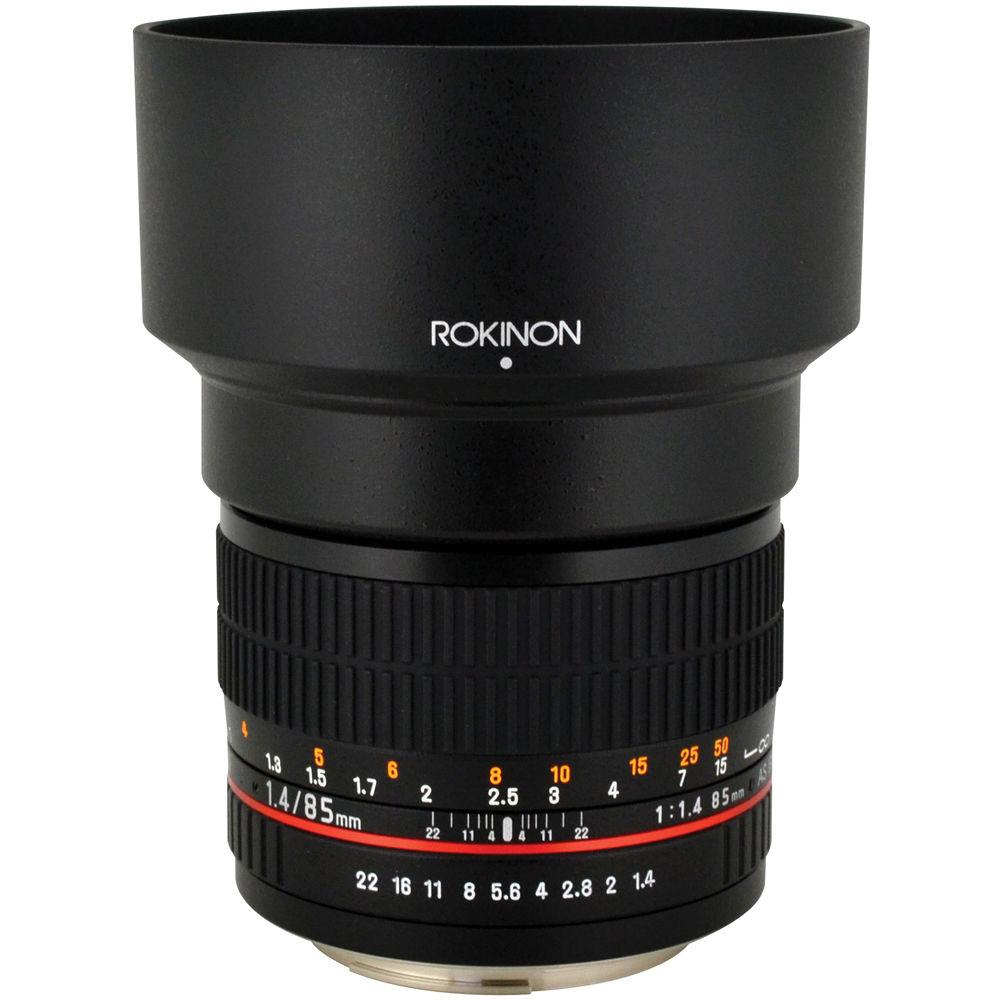 Rokinon 85mm f 1.4 AS IF UMC Lens for Micro Four Thirds Mount