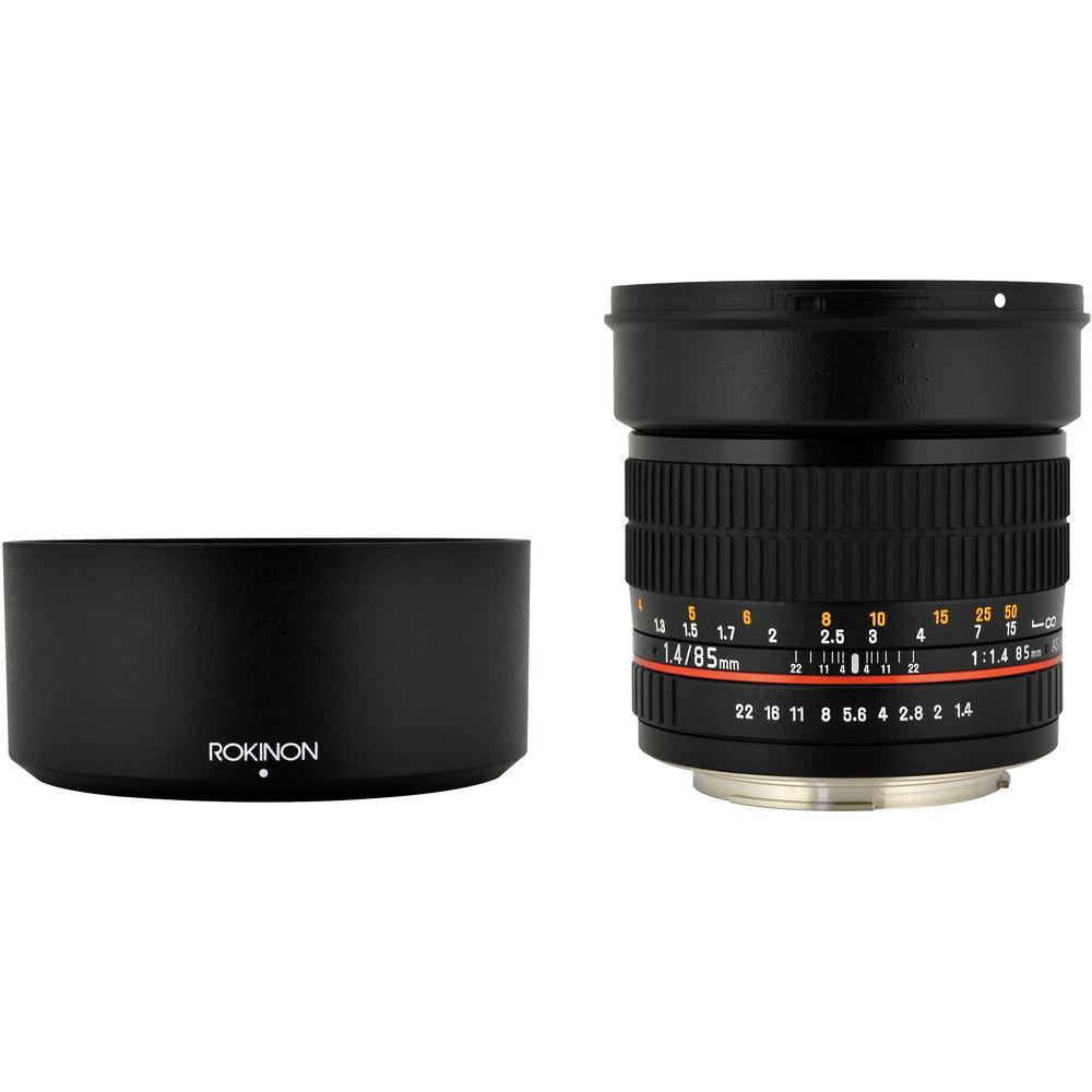 Rokinon 85mm f 1.4 AS IF UMC Lens for Micro Four Thirds Mount