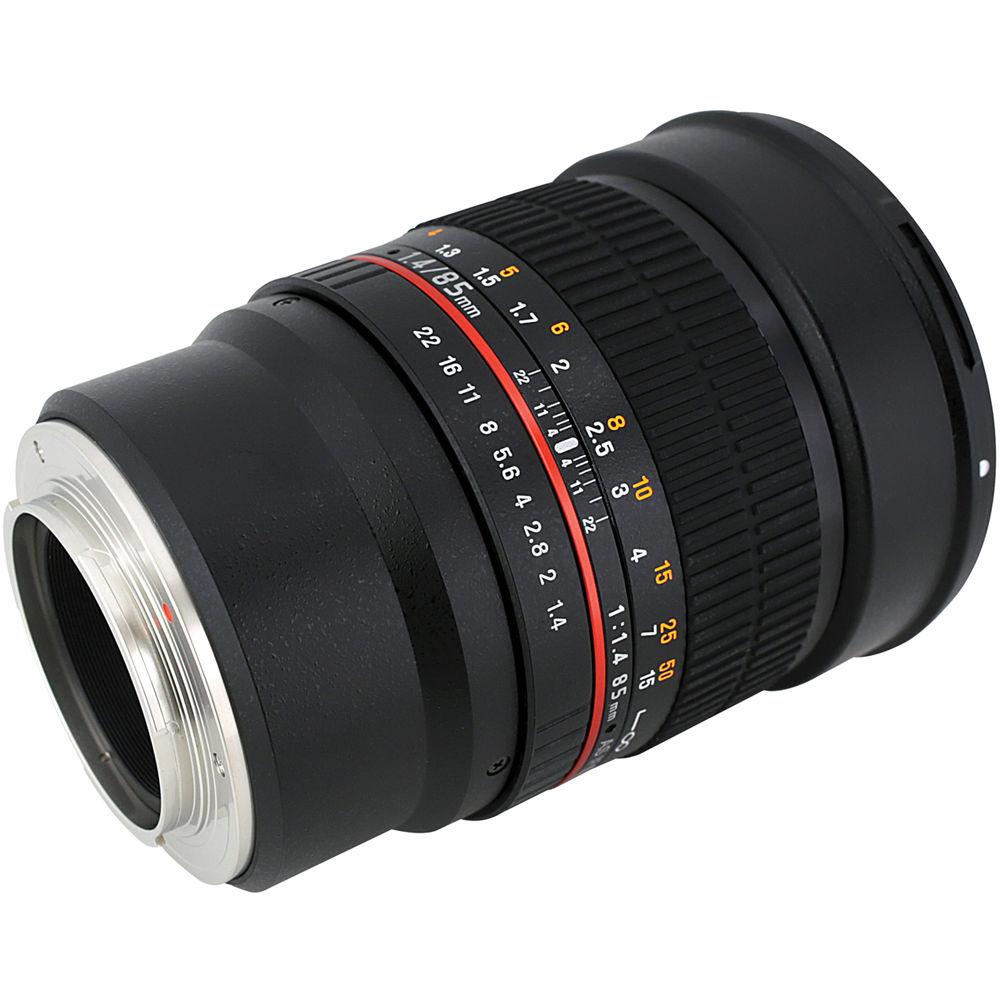 Rokinon 85mm f 1.4 AS IF UMC Lens for Sony E Mount