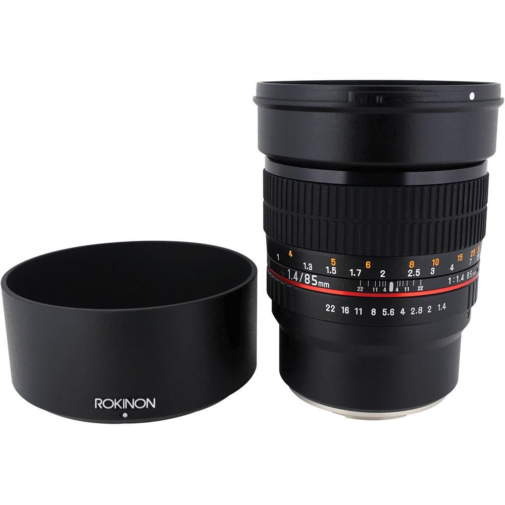 Rokinon 85mm f 1.4 AS IF UMC Lens for Sony E Mount