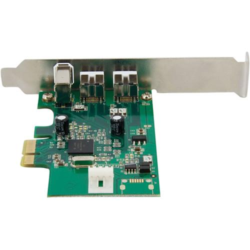 StarTech 3-Port FireWire 800 400 PCIe Card Adapter