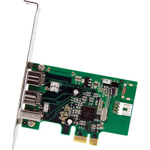 StarTech 3-Port FireWire 800 400 PCIe Card Adapter, StarTech, 3-Port, FireWire, 800, 400, PCIe, Card, Adapter