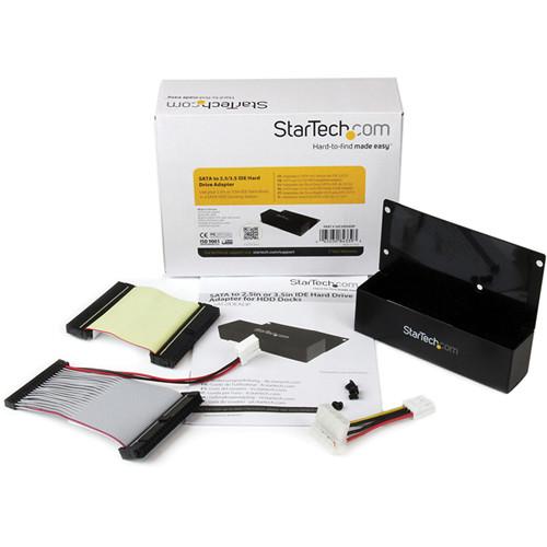 StarTech SATA to 2.5" or 3.5" IDE Hard Drive Adapter for HDD Docks