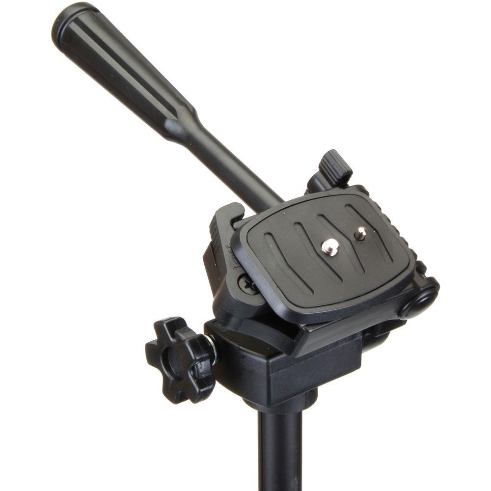 Sunpak 5858D Tripod with 3-Way, Pan-and-Tilt Head