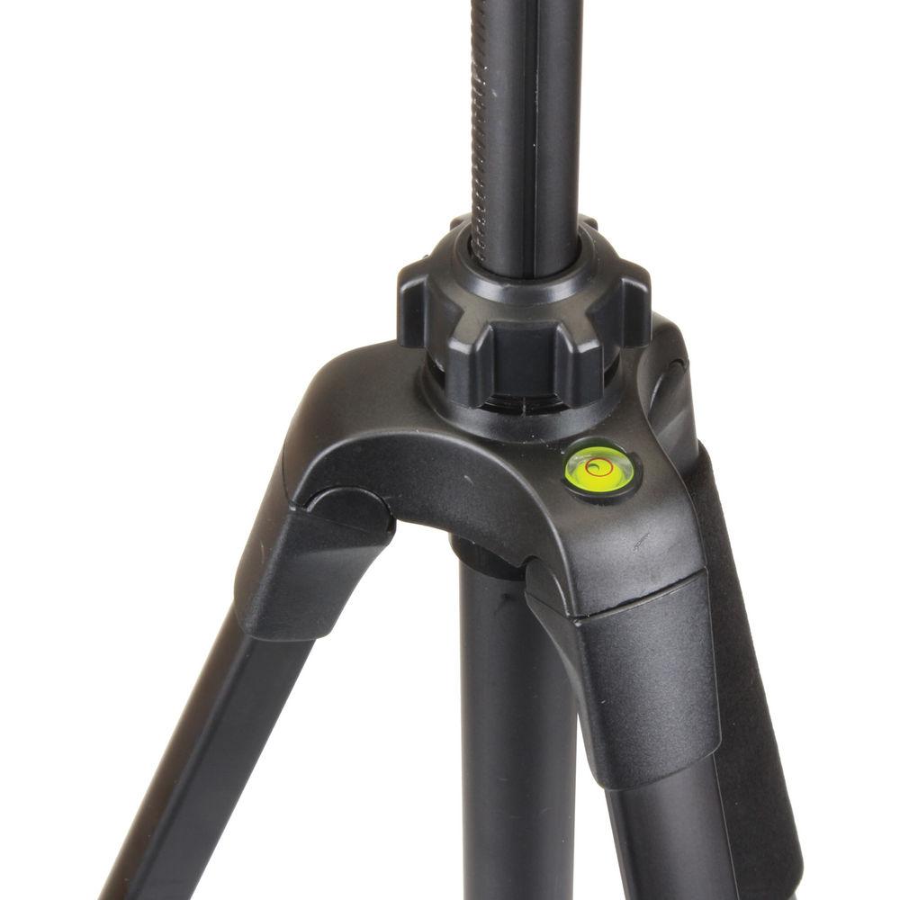 Sunpak 5858D Tripod with 3-Way, Pan-and-Tilt Head
