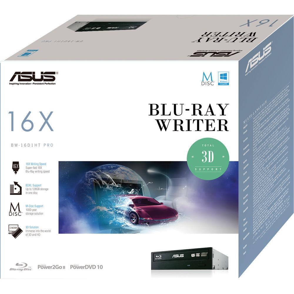 ASUS BW-16D1HT Internal SATA 16X Blu-ray Disc Rewriter