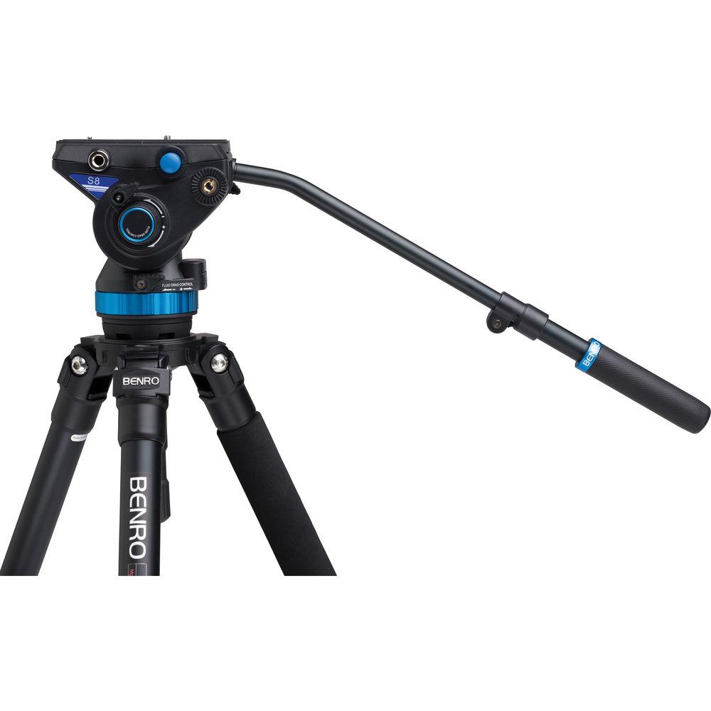 Benro S8 Pro Video Head with Flat Base